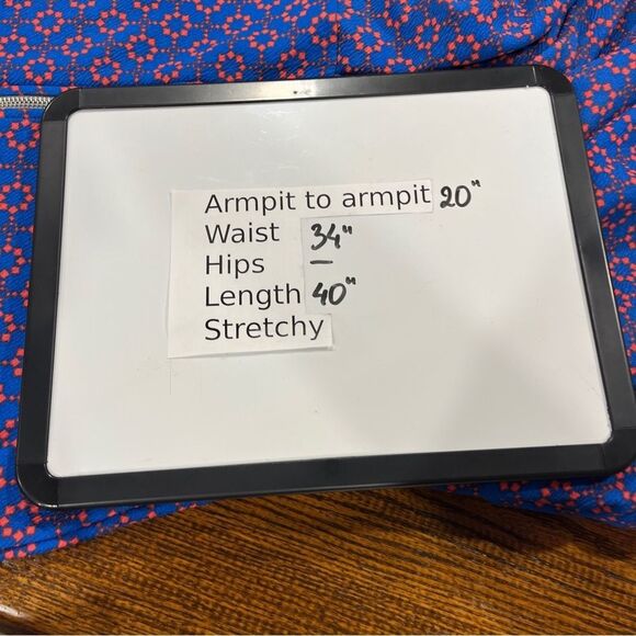 LuLaRoe Amelia geometric print short sleeve scoop neck casual plus size dress XL - Picture 10 of 14